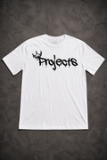 Reflective tee-white