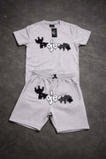 Phantom Fades – Grey Short Set